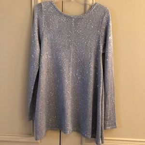 Silver sweater